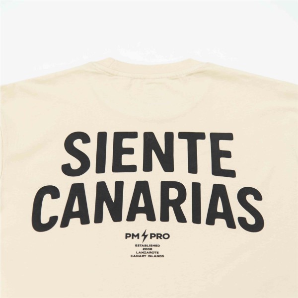 Camiseta SIENTE CANARIAS Script