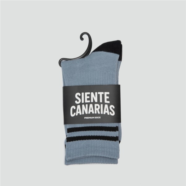 SIENTE CANARIAS CALCETINES AZUL