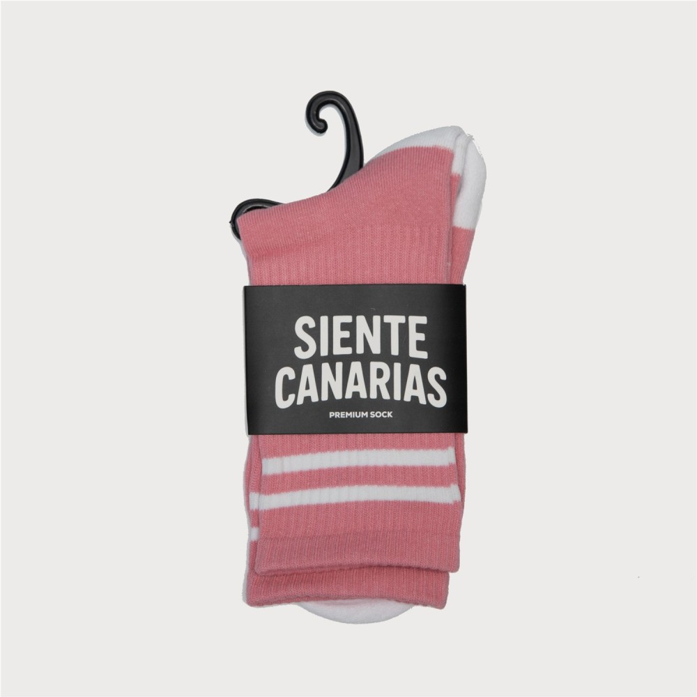 SIENTE CANARIAS CALCETINES ROSA CLARO